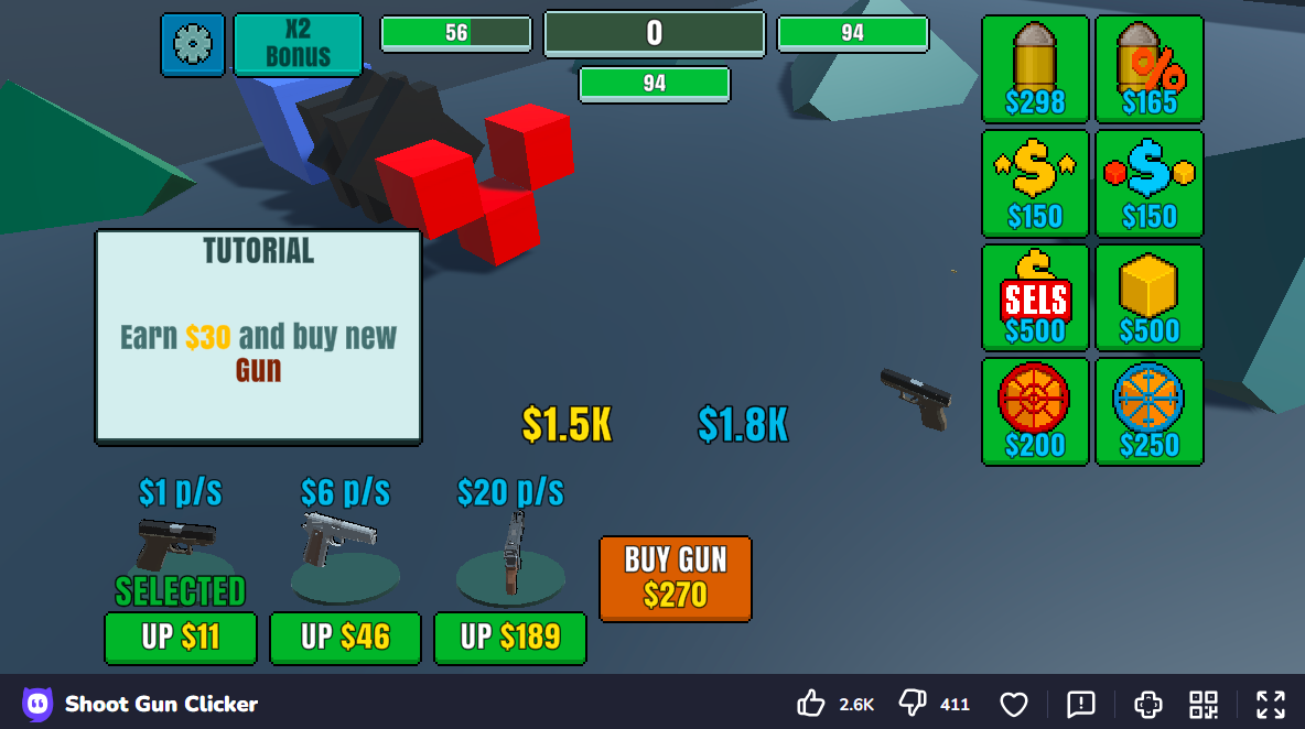 shoot gun clicker