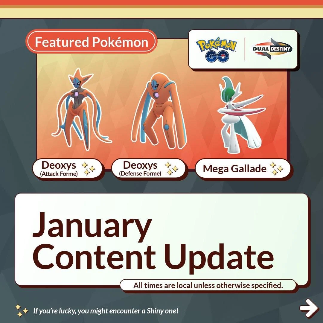 Deoxys Pokémon Go