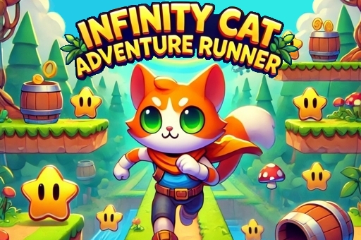 Infinity Cat Adventure Runner (Пригодницький бігун із котом Інфініті)