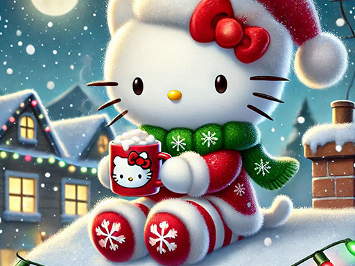 Rompecabezas de Navidad de Hello Kitty: Festividades