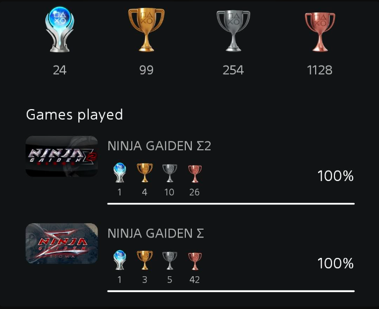 ninja gaiden sigma trophy guide