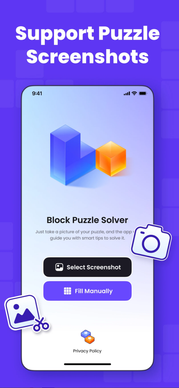 方块拼图解谜器 (Block Puzzle Solver)