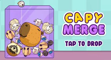 Capy Merge: Animal Drop Puzzle