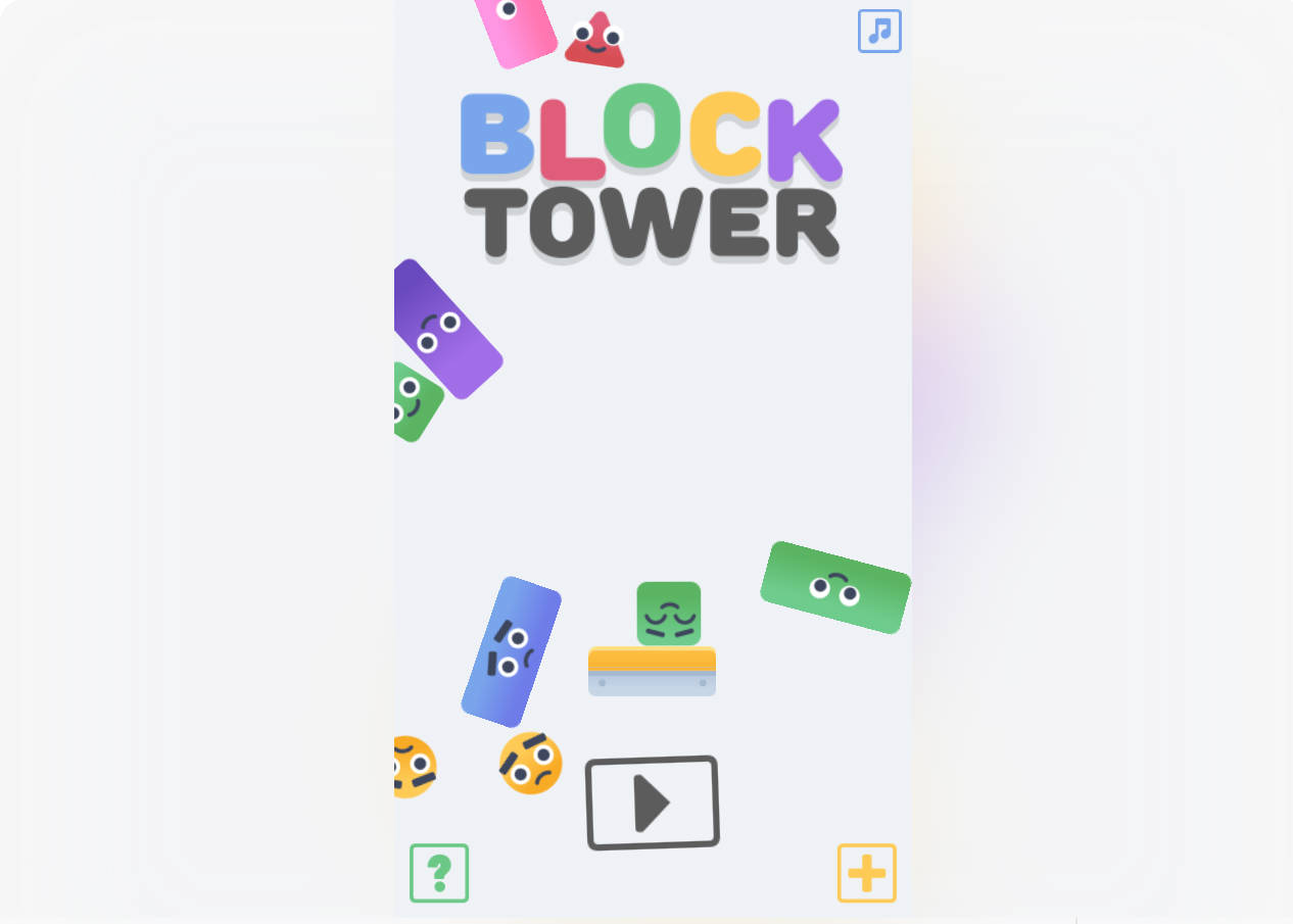 Block Tower - Le jeu arcade de puzzle ultime basé sur la physique