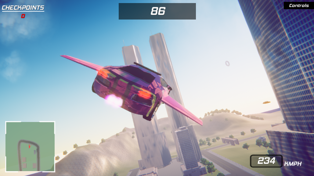 Flying Car Simulator