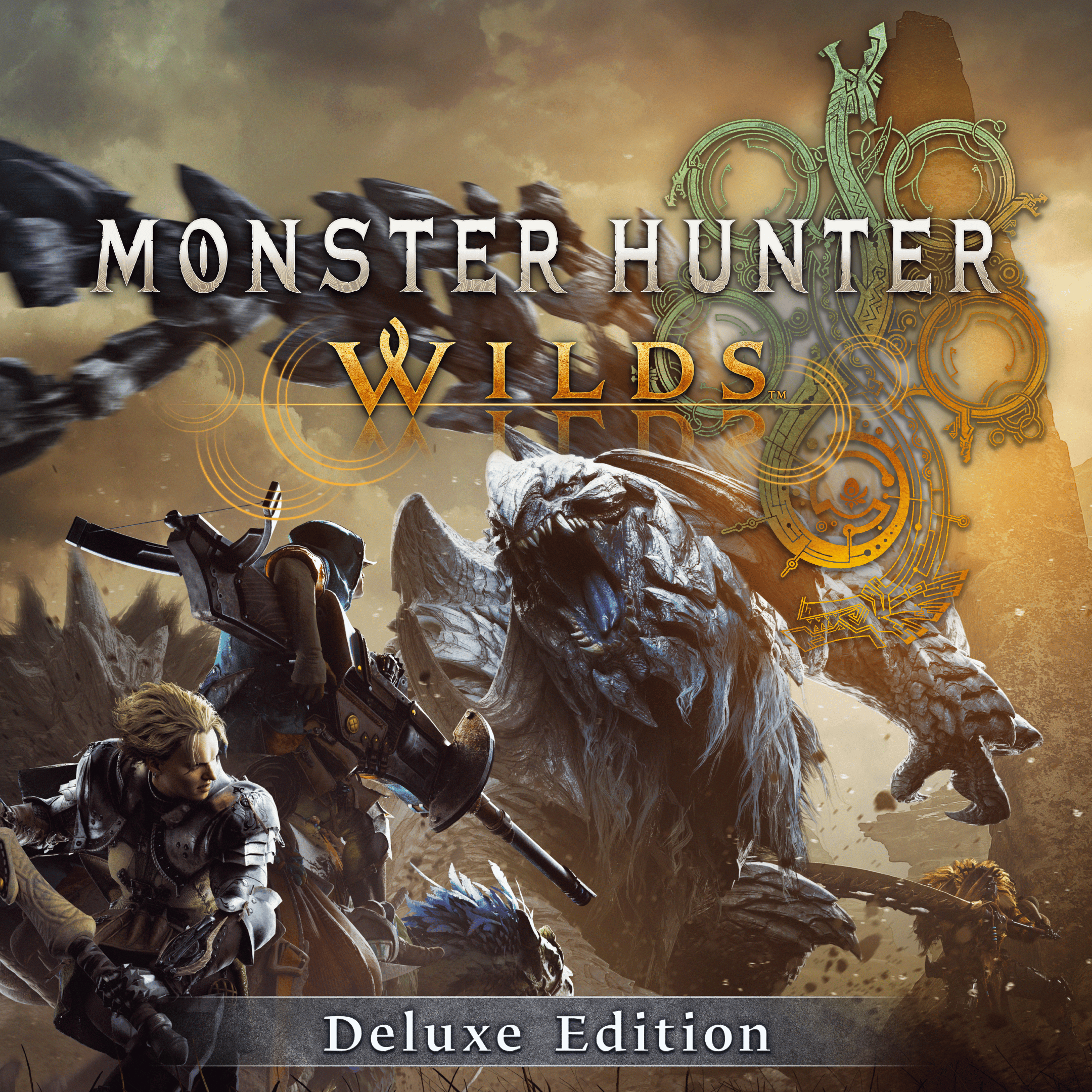 Monster Hunter Wilds - Khởi hành cuộc phiêu lưu huyền thoại trong vùng cấm logo