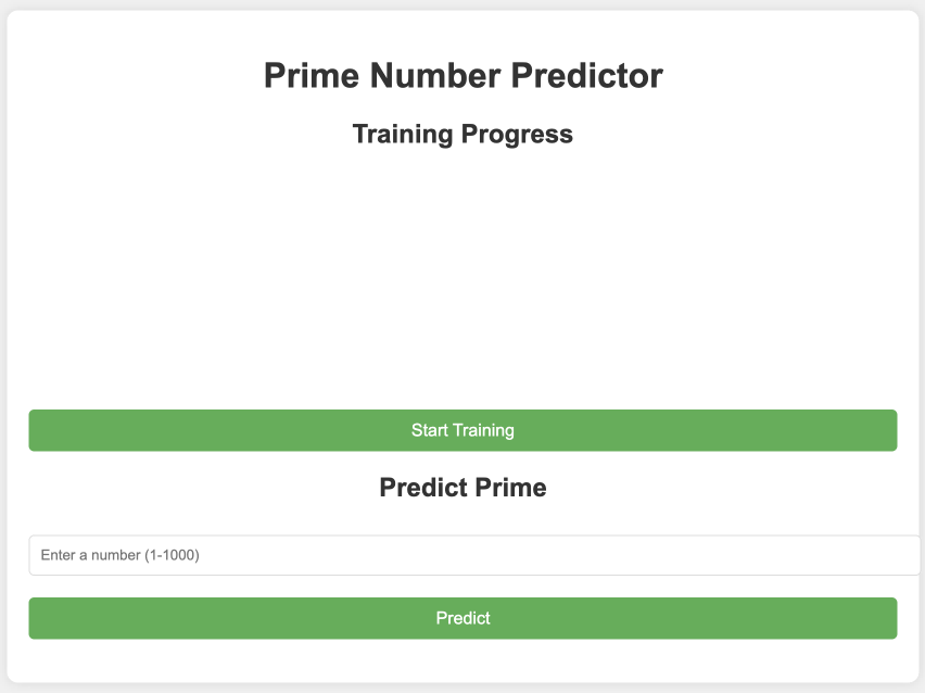 Prime Number Predictor