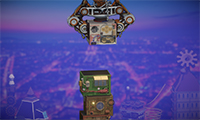 Steampunk Tower Builder - Build the Tallest Tower and Touch the Sky