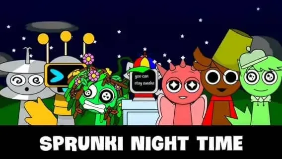 Sprunki Night Time Mod